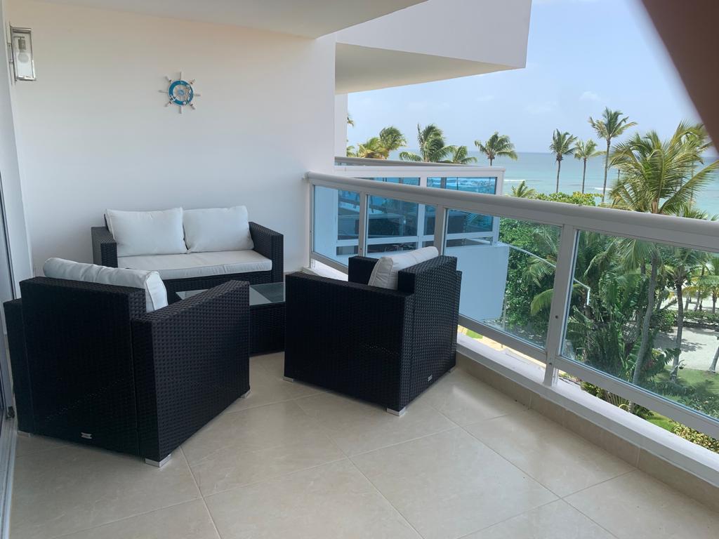 (Ref. 119) Sereno Condominio Frente Al Mar Con Vista Al Mar Caribe